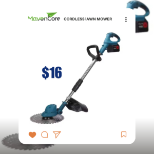 cordless lawn mower