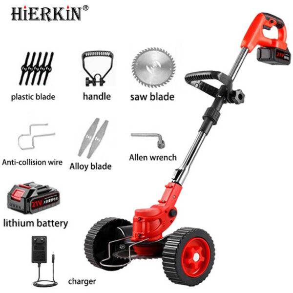 Compact Electric Lawn Mower – Powerful Performance in a Portable Design!